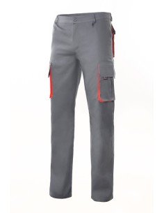 Pantalón algodón stretch multibolsillos