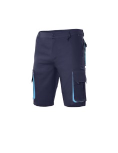 Bermuda bicolor multibolsillos