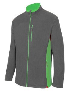 Chaqueta polar bicolor