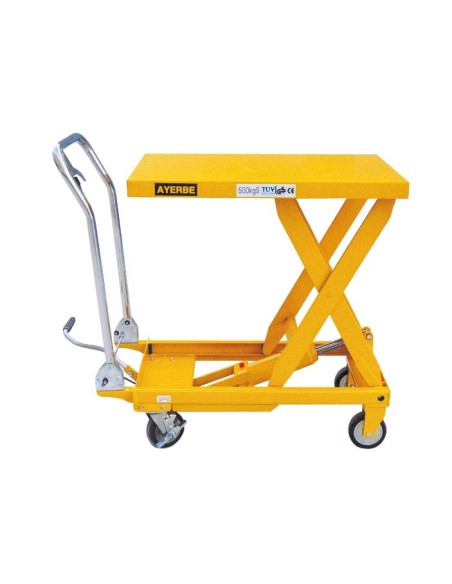 CARRO PLATAFORMA   MESA HIDRAÚLICA