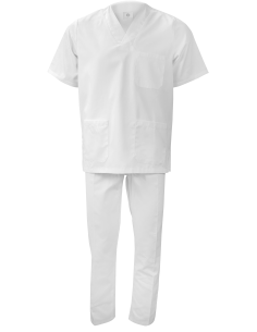 PANTALÓN PIJAMA BLANCO 1035B TALLA XS-3XL 2