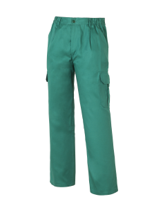 PANTALÓN MULTIBOLSILLOS CON FORRO 1001F-VERDE TALLA 34-66