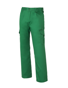 PANTALÓN MULTIBOLSILLOS CON FORRO 1001F-VERDE MEDIO ALLA 34-66 2
