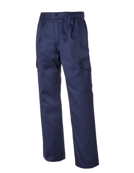 PANTALÓN MULTIBOLSILLOS ALGODÓN 1003-MARINO TALLA 34-66