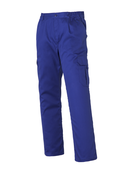 PANTALÓN MULTIBOLSILLOS ALGODÓN 1003-AZULINA TALLA 34-66