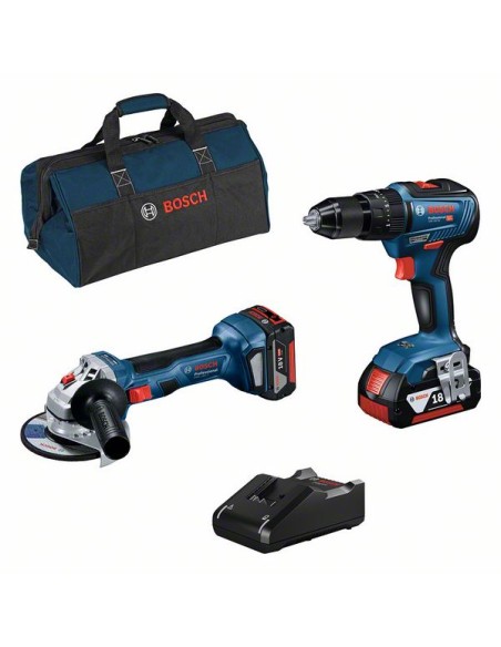 TALADRO PERCUTOR A BATERÍA GSB 18V-55 PROFESSIONAL