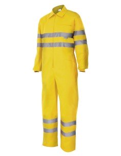 MONO DE ALTA VISIBILIDAD. AMARILLO FLUOR TALLA S-3XL