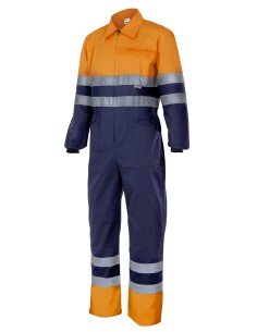 MONO BICOLOR ALTA VISIBILIDAD. SUP NAR INF MAR TALLA S-3XL 2