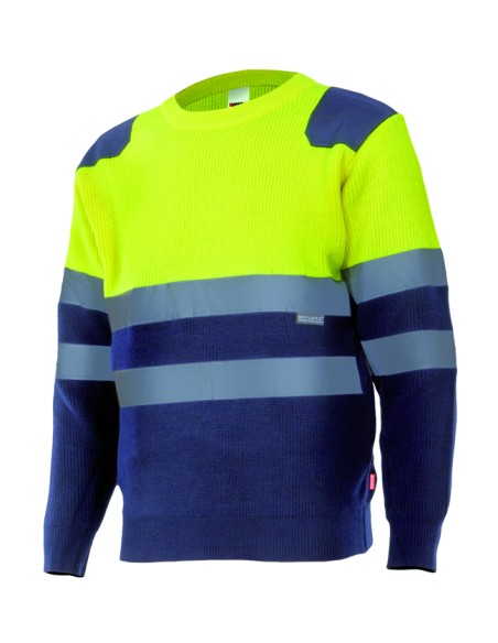 JERSEY AV BICOLOR. SUP AMA INF MAR TALLA XS-3XL
