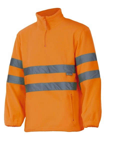 FORRO POLAR ALTA VISIBILIDAD. NARANJA FLUOR TALLA XS-3XL