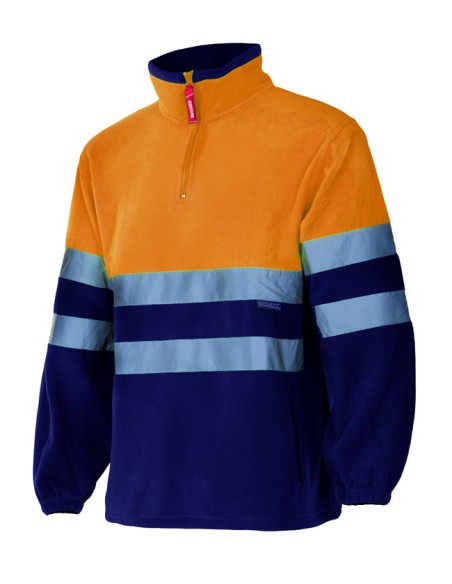 FORRO POLAR BICOLOR A VISIBILI. SUP NAR INF MAR TALLA S-3XL
