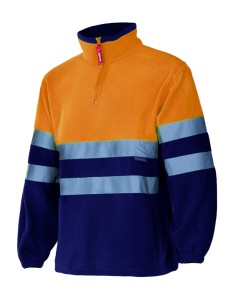 FORRO POLAR BICOLOR A VISIBILI. SUP NAR INF MAR TALLA S-3XL 2