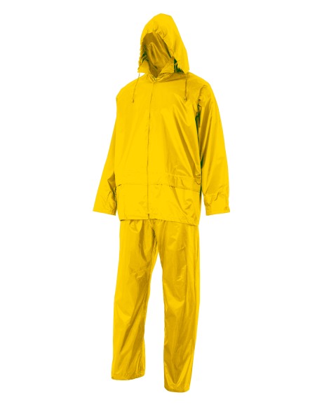 TRAJE INGENIERO DE LLUVIA. AMARILLO TALLA L-3XL