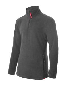 FORRO POLAR. GRIS TALLA XS-3XL