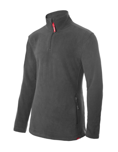 FORRO POLAR. GRIS TALLA XS-3XL