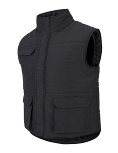 CHALECO ACOLCHADO MULTIBOLS. NEGRO TALLA S-3XL 2