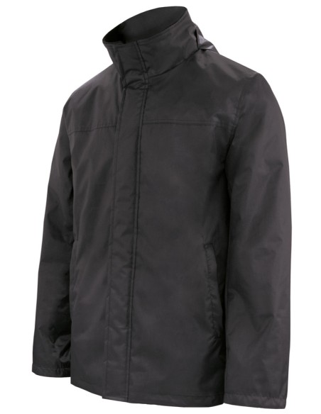 PARKA ACOLCHADA. NEGRO TALLA S-3XL