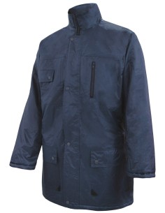PARKA ACOLCHADA MULTIBOLSILLOS. AZUL NAVY TALLA L-3XL 2