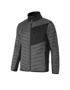 CAZADORA ACOLCHADA LIGHT. GRIS NEGRO TALLA XS-3XL