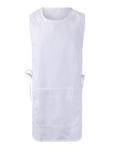 DELANTAL INDUSTRIA ALIMENTARIA. BLANCO