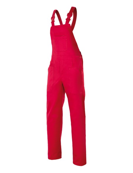 PANTALON DE PETO. ROJO TALLA 34-60