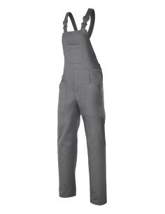 PANTALON DE PETO. GRIS TALLA 34-60