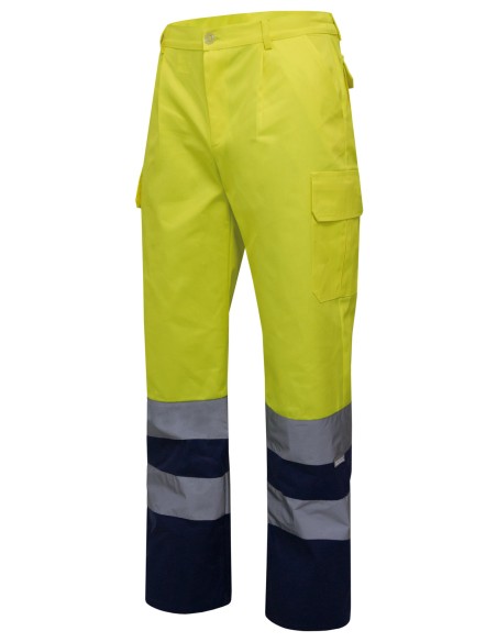PANTALÓN BICOLOR AV. SUP AMA INF MAR S-3XL
