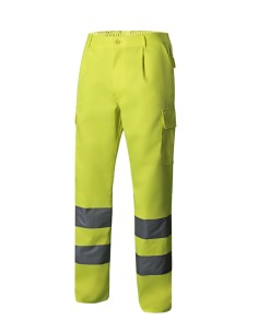 PANTALÓN MULTIBOLSILLOS AV. AMARILLO FLUOR S-3XL