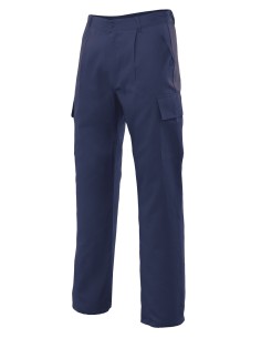 PANTALON VERTICE LAB. MULTIBOL. AZUL MARINO TALLA 36-60 2