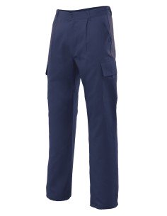 PANTALON VERTICE LAB. MULTIBOL. AZUL MARINO TALLA 36-60 2