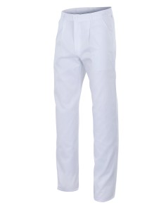 PANTALON CON PINZAS. BLANCO TALLA 36-60 2