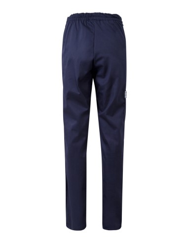PANTALÓN LISO SRA VIVO RAYAS BOLSILLO  AZUL MARINO TALLA 0-12 (1)