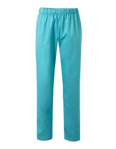 PANTALÓN PIJAMA  S CREMALLERA COLORES. TURQUESA CLARO TALLA 0-12