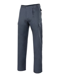 PANTALON MULTIBOLSILLOS ALGODN. GRIS TALLA 36-60
