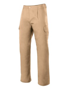 PANTALON MULTIBOLSILLOS. BEIGE TALLA 34-64