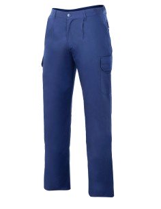 PANTALON MULTIBOLSILLO  ACOLCHADO. AZUL MARINO TALLA S-3XL 2