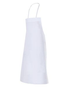 DELANTAL PETO. BLANCO 2