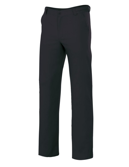 PANTALÓN CHINO STRETCH HOMBRE. NEGRO TALLA 36-56