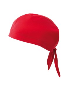 GORRO CON TIRAS. ROJO 2