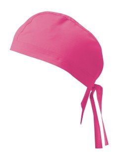 GORRO CON TIRAS. FUCSIA 2