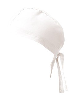 GORRO CON TIRAS. BLANCO 2