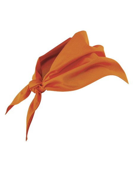 PAÑUELO TRIANGULAR. NARANJA