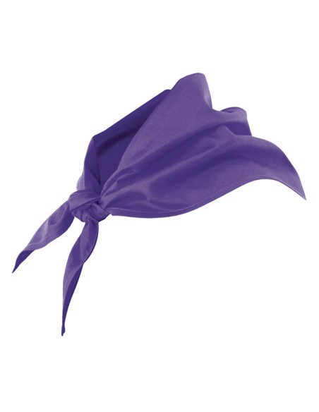 PAÑUELO TRIANGULAR. MORADO