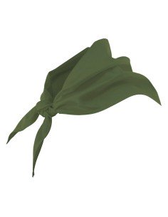 PAÑUELO TRIANGULAR. VERDE CAZA