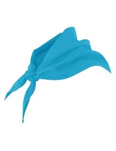 PAÑUELO TRIANGULAR. TURQUESA CLARO 2
