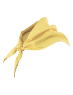 PAÑUELO TRIANGULAR. AMARILLO CLARO 2