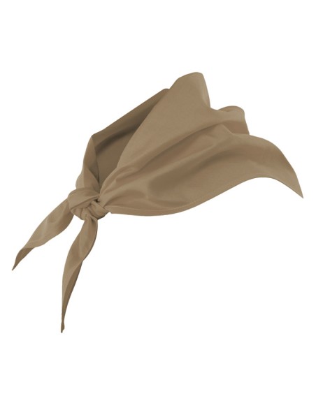PAÑUELO TRIANGULAR. BEIGE