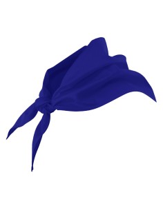 PAÑUELO TRIANGULAR. AZULINA