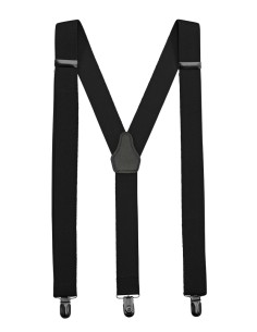 TIRANTE ELASTICO 30 MM ANCHO. NEGRO