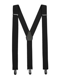 TIRANTE ELASTICO 30 MM ANCHO. NEGRO